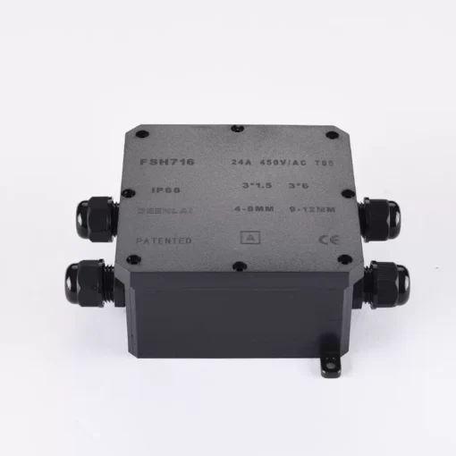 Hộp nối điện chống nước 2 3 4 5 6 7 8 9 10 11 12 ngả ngoài trời IP68 FSH716-A