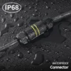 Đầu nối cút nối điện chống nước M20-3P IP68 4pin