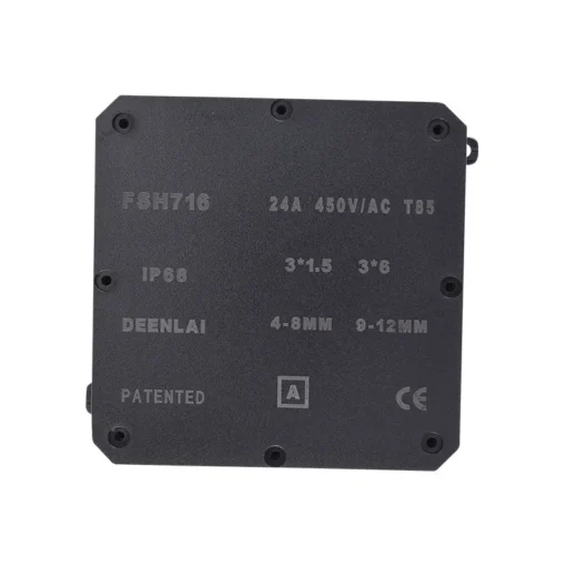Hộp nối điện chống nước 2 3 4 5 6 7 8 9 10 11 12 ngả ngoài trời IP68 FSH716-A