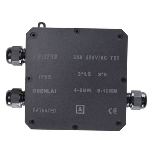 Hộp nối điện chống nước 2 3 4 5 6 7 8 9 10 11 12 ngả ngoài trời IP68 FSH716-A