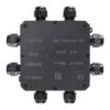 Hộp nối điện chống nước 2 3 4 5 6 7 8 9 10 11 12 ngả ngoài trời IP68 FSH716-A