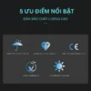 Đầu nối chống nước 3 pin chống nước IP68 FSH715X-3