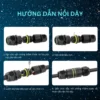 Đầu nối chống nước EW-M20 IP68 4 pin