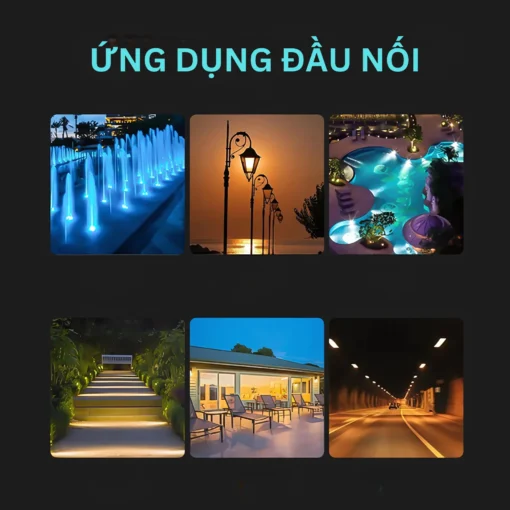 Đầu nối chống nước 3 pin chống nước IP68 FSH715X-3