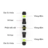 Đầu nối dây điện vít 2 – 3 chân mini EW-M16