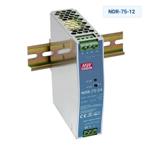 Nguồn Meanwell NDR-75-12 (75.6W 12V 6.3A)