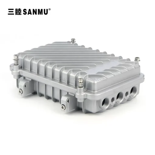 Hộp nhôm chống nước A-019B 210*130*60mm cho trạm phát sóng router ngoài trời