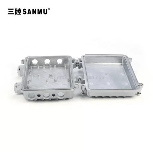 Hộp nhôm chống nước A-019B 210*130*60mm cho trạm phát sóng router ngoài trời