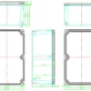 SM-FA3:187*120*78MM hộp nhôm đúc điện chống nước