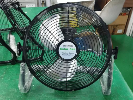 Quạt điện năng lượng mặt trời, quạt tích điện 12 cấp gió, dùng cả ngày