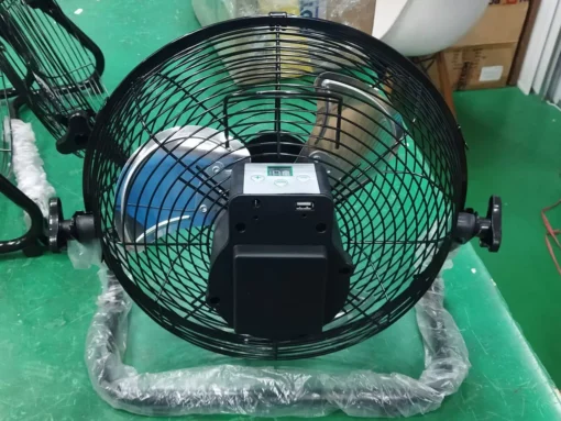 Quạt điện năng lượng mặt trời, quạt tích điện 12 cấp gió, dùng cả ngày