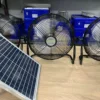 Quạt điện năng lượng mặt trời, quạt tích điện 12 cấp gió, dùng cả ngày