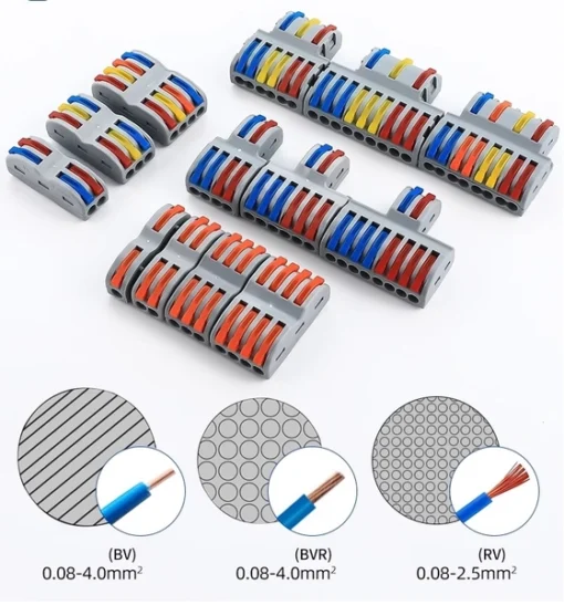 Cút nối nhanh dây điện PTC-2-3