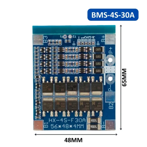 Mạch cân bằng pin 32700 4S 30A – bảo vệ pin hiệu quả, an toàn