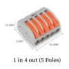 Cút nối nhanh dây điện PTC-51