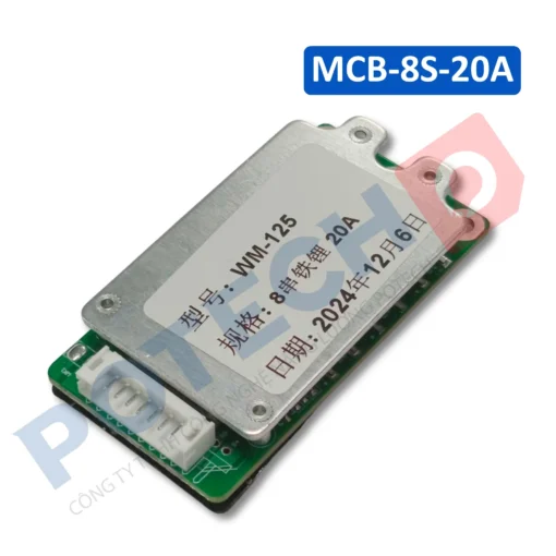 Mạch BMS 8S 20A cân bằng pin LiFePO4 32700 – bảo vệ và cân bằng 8 cell 24V