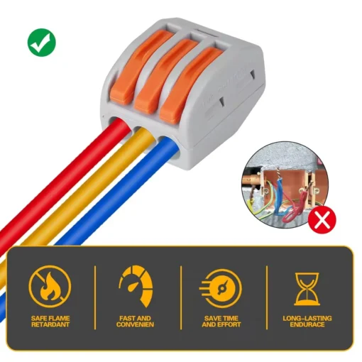 Cút nối nhanh dây điện PTC-31