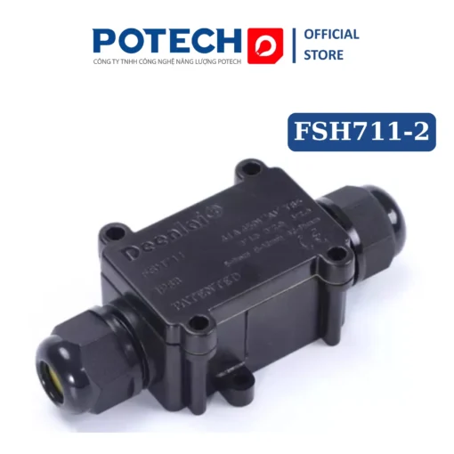 Hộp nối chống nước 2 ngả ngoài trời IP68 FSH711-2