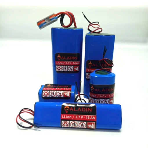 Pin đèn năng lượng mặt trời LiFePO4 32700 3.2v 6000mAh tùy chọn công suất