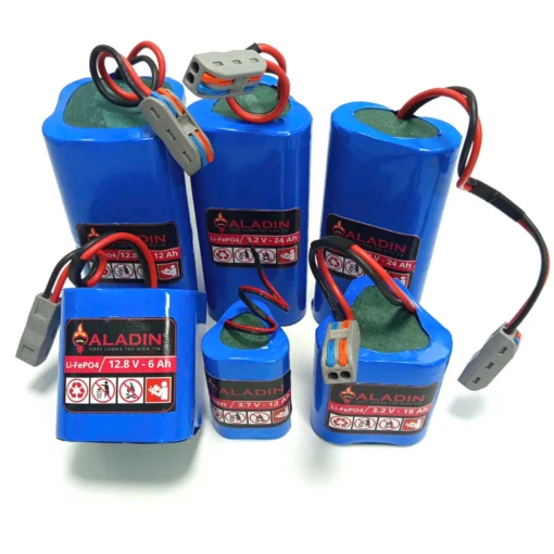 Pin đèn năng lượng mặt trời LiFePO4 32700 3.2v 6000mAh tùy chọn công suất