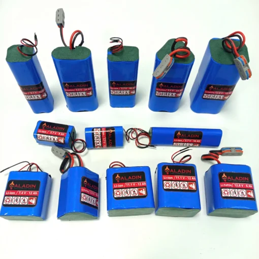 Pin đèn năng lượng mặt trời LiFePO4 32700 3.2v 6000mAh tùy chọn công suất