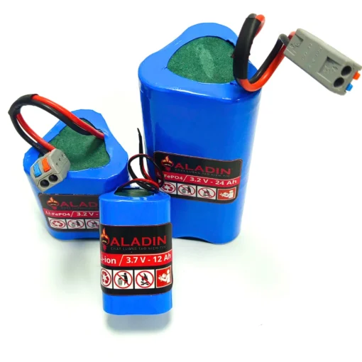 Pin đèn năng lượng mặt trời LiFePO4 32700 3.2v 6000mAh tùy chọn công suất