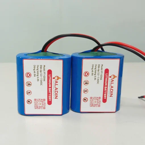Pin LifePo4 thay thế cho ắc quy quạt tích điện Mickey TD-914