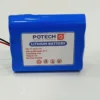 Pin đèn exit 18650-3.7V-6000mAh, chuẩn kết nối XH2.54