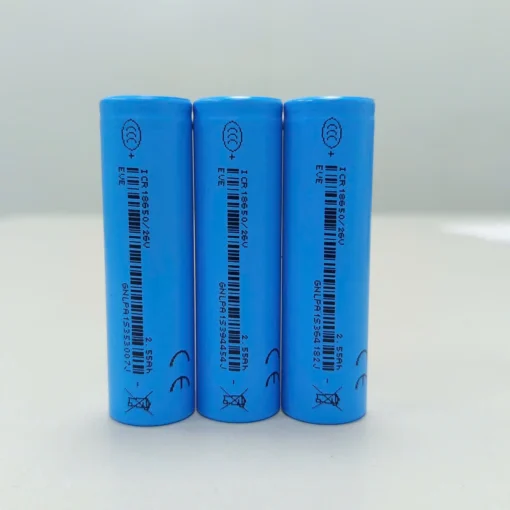Cell Pin Li-ion EVE 18650/26V – 3.6V – 2550mAh