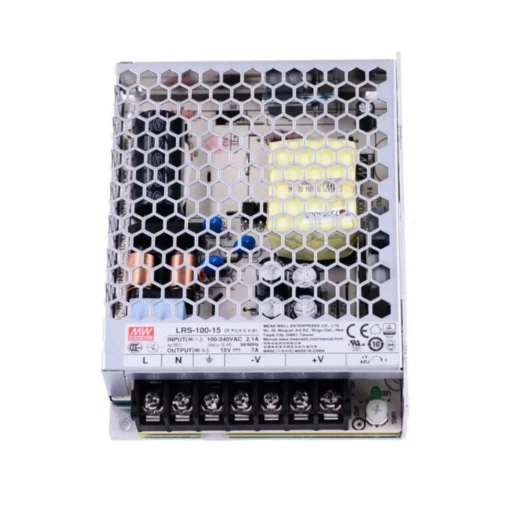Nguồn tổ ong Meanwell LRS-100-15 (105W 15V 7A) – Bảo hành 12 tháng