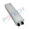Hộp nhôm đựng pin Lithium cho đèn năng lượng mặt trời IP65 size 320×85×50mm