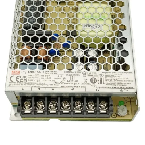 Nguồn Meanwell LRS-100-12 (102W 12V 8.5A) – Bảo hành 12 tháng