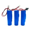 Pin sạc Lithium 18650-3.7V-2.600mAh, Jack HB 2.54mm và có mạch bảo vệ