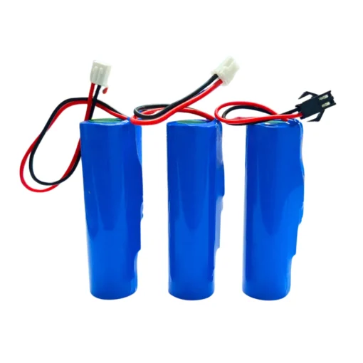Pin sạc Lithium 18650-3.7V-2.600mAh, Jack HB 2.54mm và có mạch bảo vệ