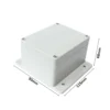 Hộp nhựa nối điện màu trắng IP65 115*90*68mm – Model: 2-15