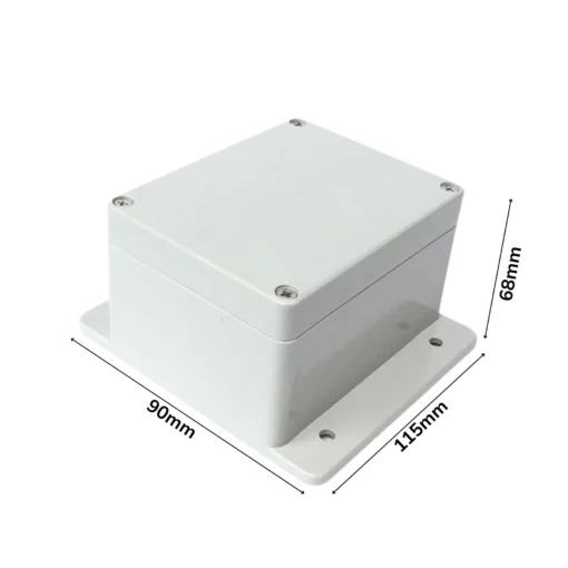 Hộp nhựa nối điện màu trắng IP65 115*90*68mm – Model: 2-15