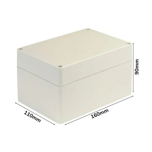 Hộp nhựa nối điện màu trắng 160*110*90mm – Model: 2-18