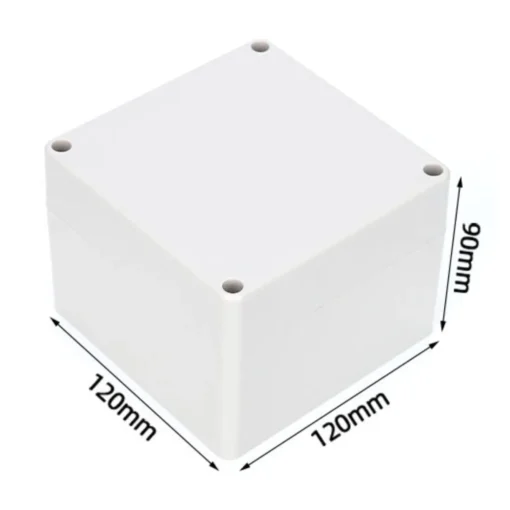 Hộp nhựa nối điện màu trắng 120*120*90MM – Model:2-20