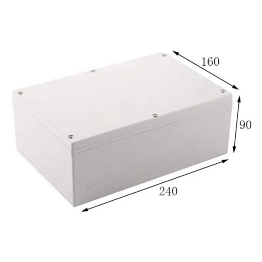 Hộp nhựa nối điện màu trắng 240*160*90mm – Model: 2-51
