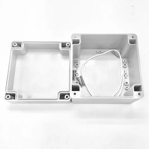 Hộp nhựa nối điện màu trắng 120*120*90MM – Model:2-20