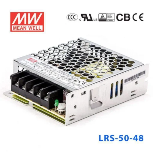 Nguồn Meanwell LRS-50-48 (52.8W 48V 1.1A) – Bảo hành 12 tháng