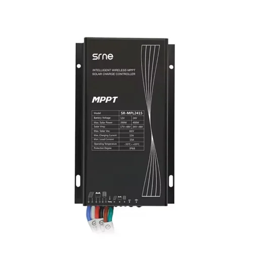 SRNE SR-MPL2415 – Bộ điều khiển sạc năng lượng mặt trời MPPT 15A IP68 Gen 4