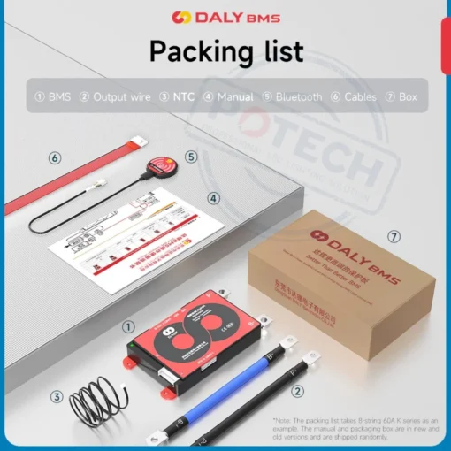BMS Thông Minh Daly 13S 48V 40A – Giải pháp quản lý pin Li-ion tối ưu cho hệ thống công suất lớn