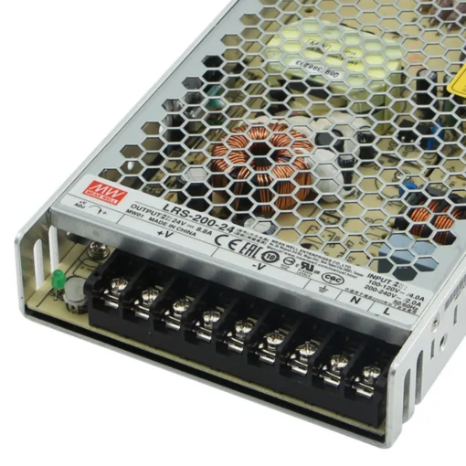 Nguồn Meanwell LRS-200-24 (211.2W 24V 8.8A) – Bảo hành 12 tháng