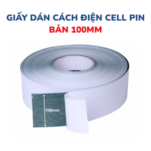 Giấy dán cách nhiệt, cách điện đóng cell pin 65/100/120/140mm – Giá bán theo mét