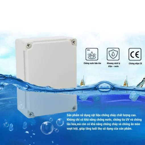Hộp điện nhựa ABS chống nước IP67 – JX-171207