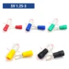 Đầu cos chữ Y SV 1.25-3 bằng đồng bọc nhựa nối dây điện 0.5 ~ 1.5 mm², lỗ 3.2mm