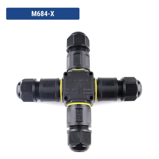 Đầu nối chống nước IP68 M684-X M20X 3 Pin dây 5-9mm