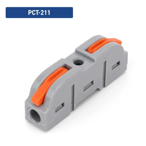 Cút nối nhanh dây điện 1 vào 1 ra – PCT-211