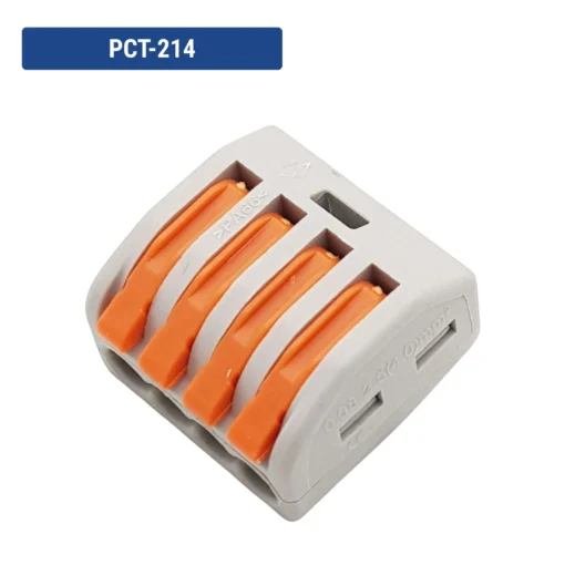 Đầu nối nhanh dây điện 4 dây – PCT-214